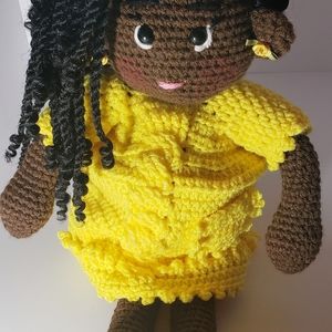 Crochet Jocelyn Doll, Amigurumi Doll, Crochet  Do
